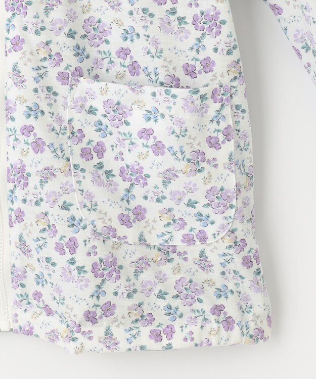 ANY KIDS フード取り外し リバーシブル ブルゾン ミント