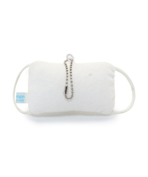 Mother garden しろたん 白いもの マスコットキーホルダー 《マスク》 単品 マスクキーホルダー