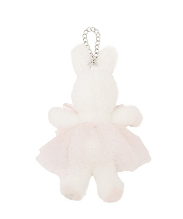 Maison de FLEUR ラメチュールラビットチャーム White