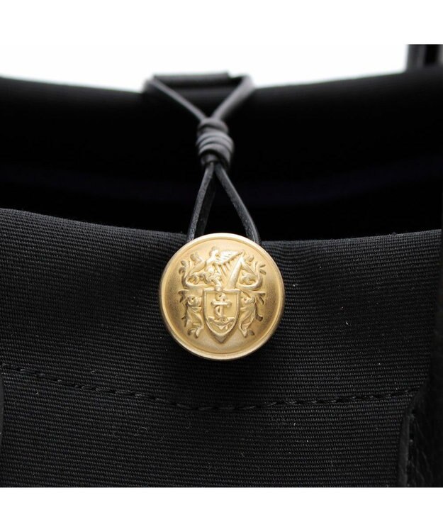 A.D.M.J. 【ファブリック】オフィサー/イタリアンファブリックトートS ブラック