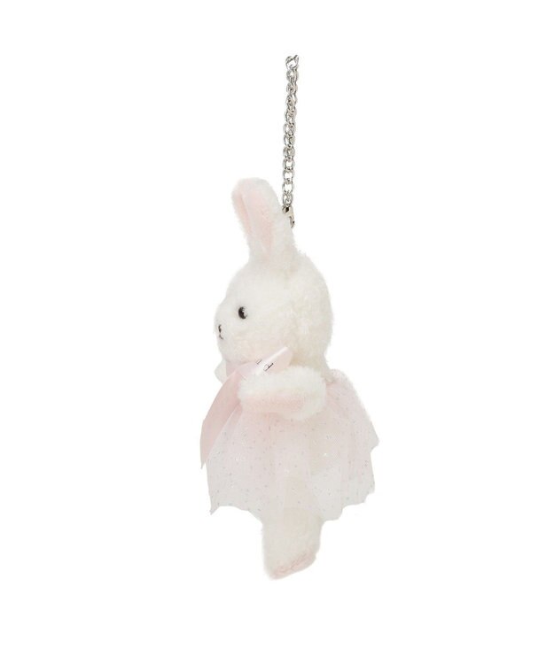 Maison de FLEUR ラメチュールラビットチャーム White