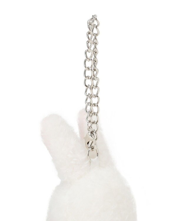 Maison de FLEUR ラメチュールラビットチャーム White
