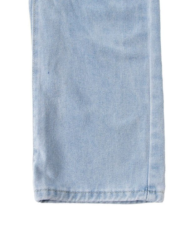 WEGO 【S～Lサイズ】ヘビークラッシュデニムパンツ デニム淡色