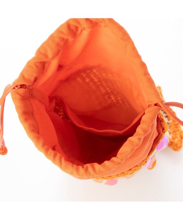 UNBILLION カカトゥ kakatoo / フィッシュクロッシェバッグ オレンジ