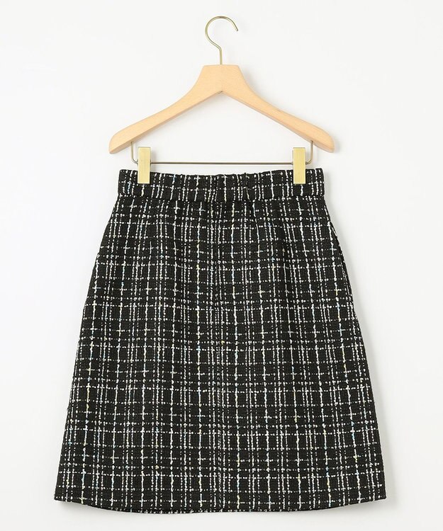 組曲 L ファンシーツィード ミニスカート ブラック系9