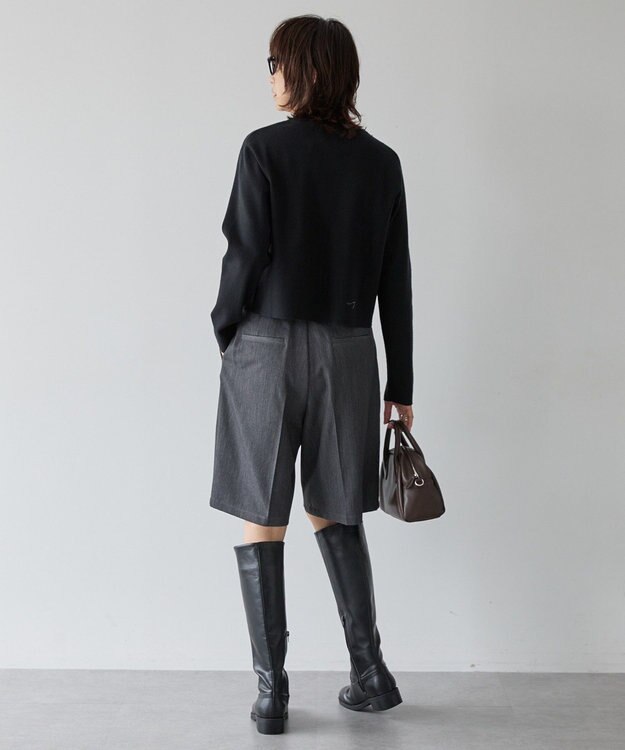 AMERICAN HOLIC バイパチリングドットニットカーディガン Purple