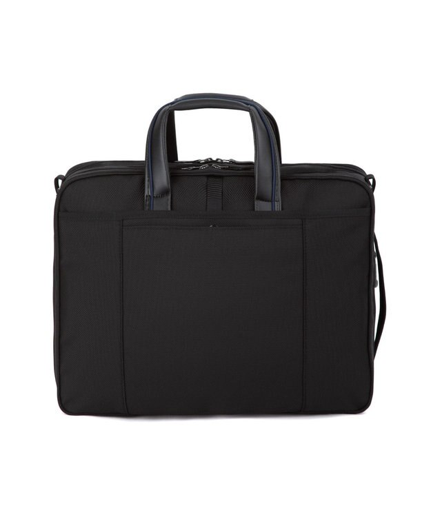 ACE BAGS & LUGGAGE ace. デヴェル ビジネスバッグ B4サイズ 15.6インチPC収納 21/27L 1200g エキスパンド 20264 ブラック×ネイビー