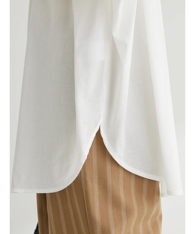 Green Parks ・ＥＬＥＮＣＡＲＥ　ＤＵＥバンドカラーノースリチュニック Off White