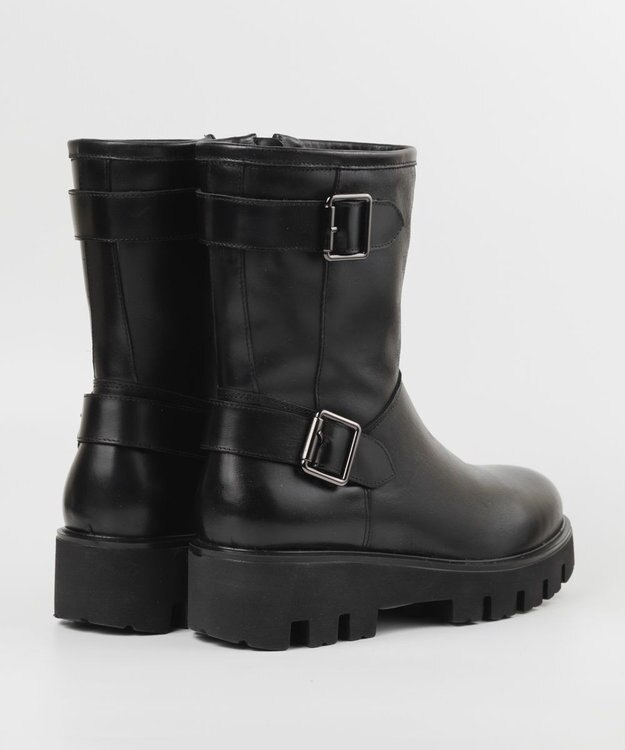 BONTRE 【BONTRE/ボントレ】エンジニアミドルブーツ/41701-UA ブラック