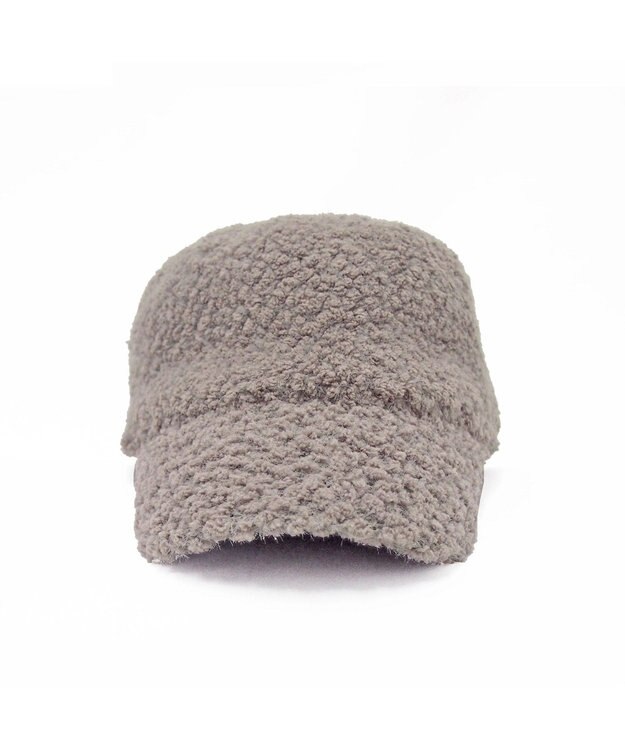 ATRENA もこもこキャップ グレージュ