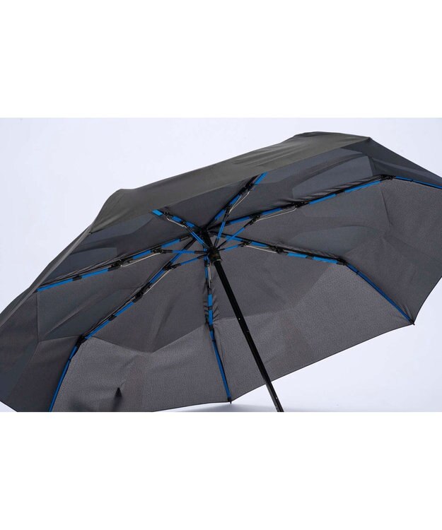 MOONBAT 【3秒でたためる傘/耐風】urawaza 無双(ウラワザ ムソウ)  折りたたみ傘 無地  58cm ブラック