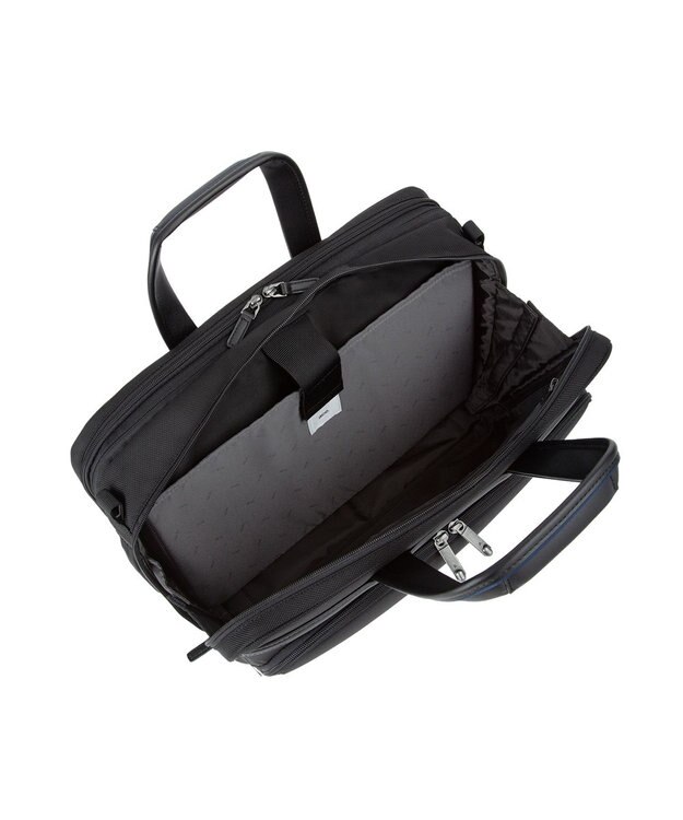 ACE BAGS & LUGGAGE ace. デヴェル ビジネスバッグ B4サイズ 15.6インチPC収納 21/27L 1200g エキスパンド 20264 ブラック×ネイビー