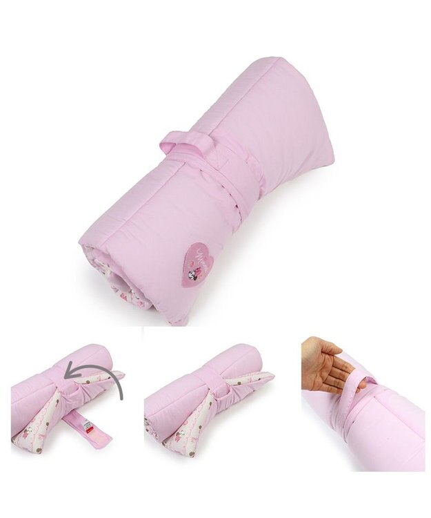 PET PARADISE ディズニー ミニーマウス クール ロールマット 小型犬 ピンク（淡）