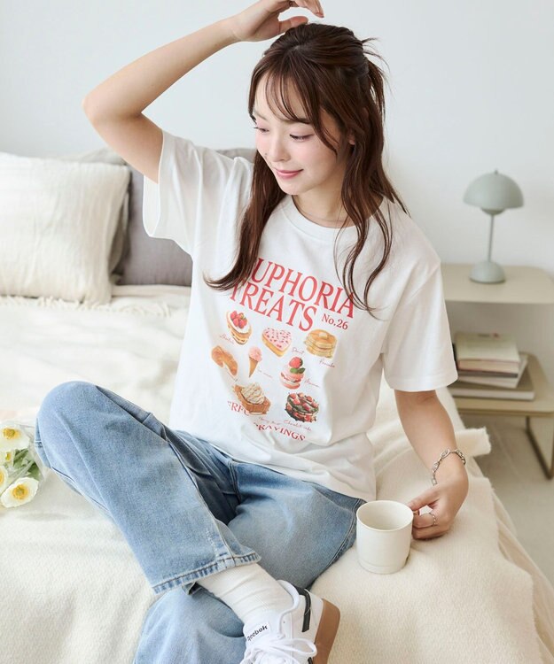 WEGO 【SMサイズ展開】グラフィックTシャツ 柄2