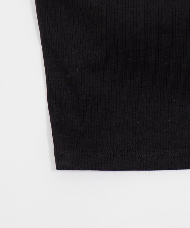 WEGO 【カップ付き】なちゅ盛れ2WAYカップインショートキャミ ブラック