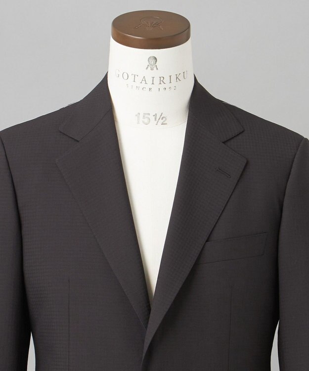 GOTAIRIKU 【DORMEUIL】トロピカルアマデウス スーツ（ブラック） ブラック系4