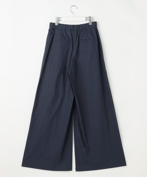 自由区 ファンクショナル2タックワイド パンツ ネイビー
