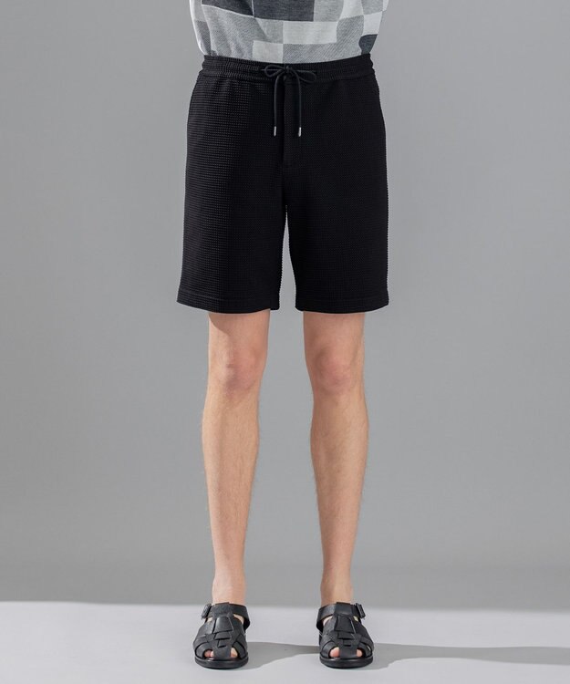 JOSEPH HOMME 【オリジナル素材】 ライトタックジャージー / BERMUDA ブラック系