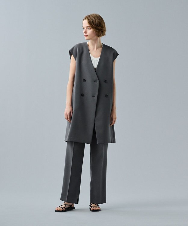 uncrave ランダムリブカットソー ホワイト