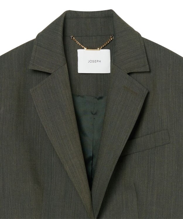 JOSEPH ライトウール　ジャケット Palm Leaf Melange
