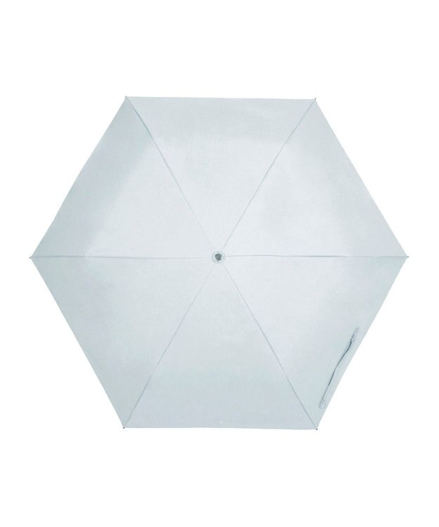 MOONBAT 【WEB限定/ 遮光率100％/遮熱/UV】POLO RALPH LAUREN（ポロ ラルフローレン）晴雨兼用日傘 ワンポイント ポロポニー シャンブレー 無地 折りたたみ傘 ペールスカイ