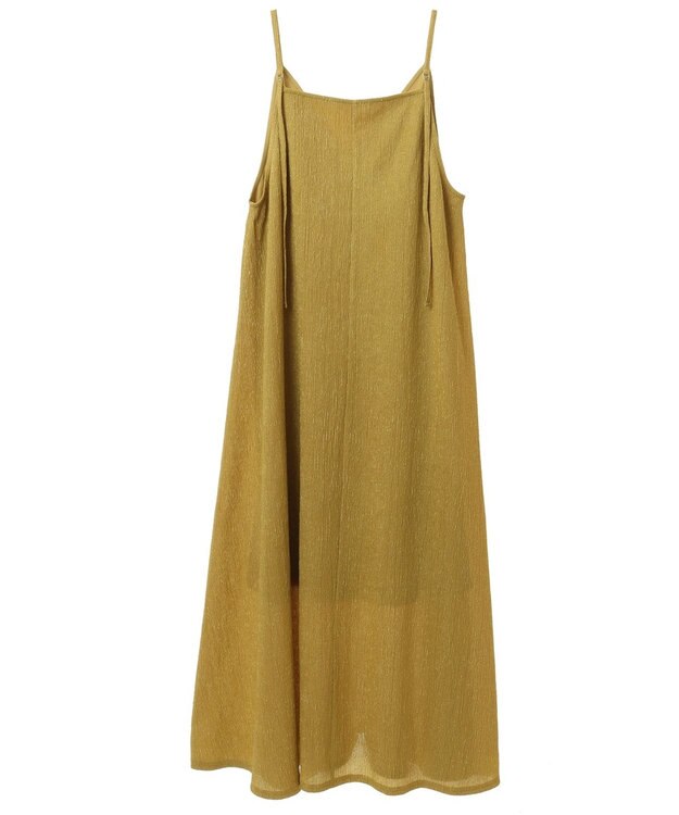 Green Parks BEST PRICE 表面感カットキャミワンピース Yellow