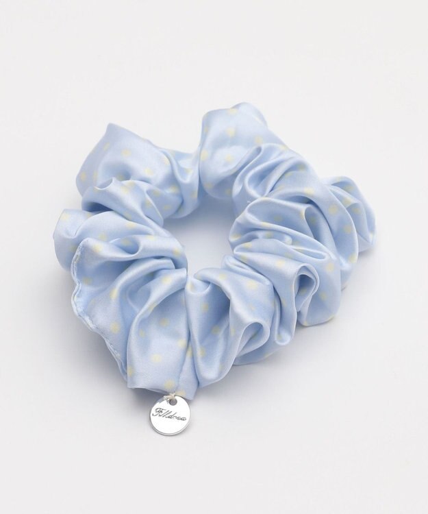 WEGO Lパターンサテンシュシュ サックス