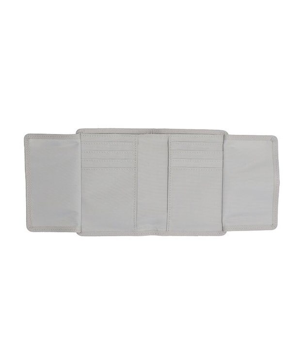 CLATHAS ベール 財布機能付きカードケース ライトグレー