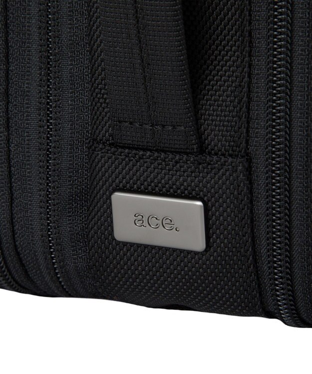 ACE BAGS & LUGGAGE ace. デヴェル ビジネスバッグ B4サイズ 15.6インチPC収納 21/27L 1200g エキスパンド 20264 ブラック×ネイビー