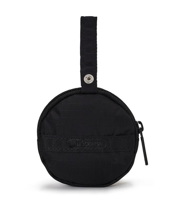 LeSportsac MINI ROUND CHARM/ブラックキャッツエンブロイダリー ブラックキャッツエンブロイダリー