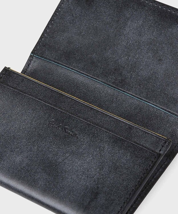 Paul Smith ワックスレザー 名刺入れ ブラック