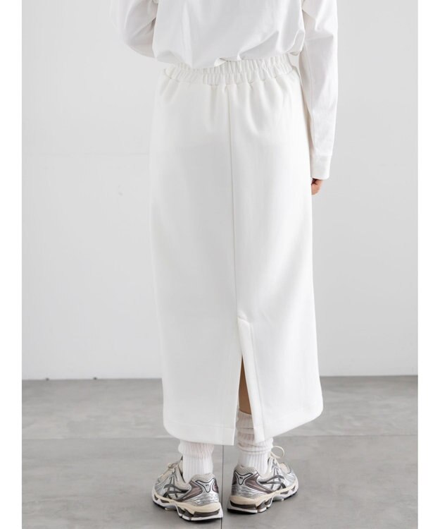 Te chichi ダンボールナロースカート（セットアップ可） オフホワイト