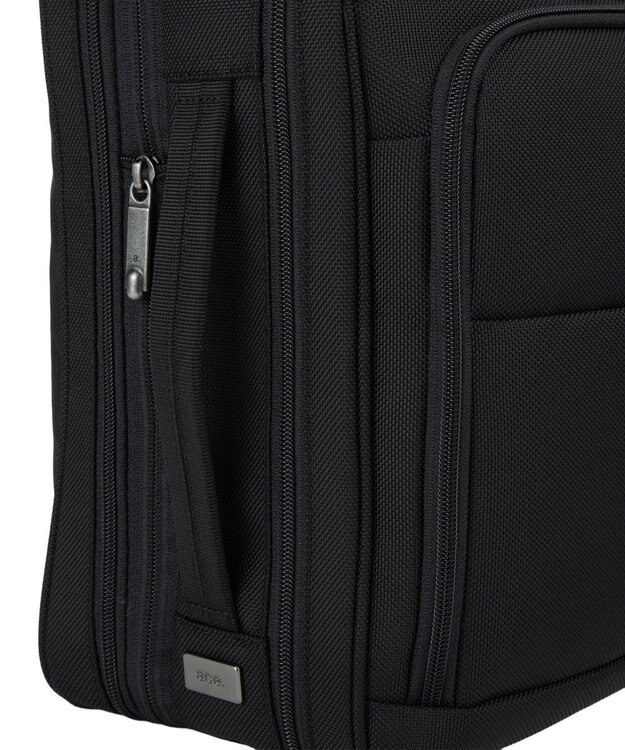 ACE BAGS & LUGGAGE ace. デヴェル ビジネスバッグ B4サイズ 15.6インチPC収納 21/27L 1200g エキスパンド 20264 ブラック×ネイビー