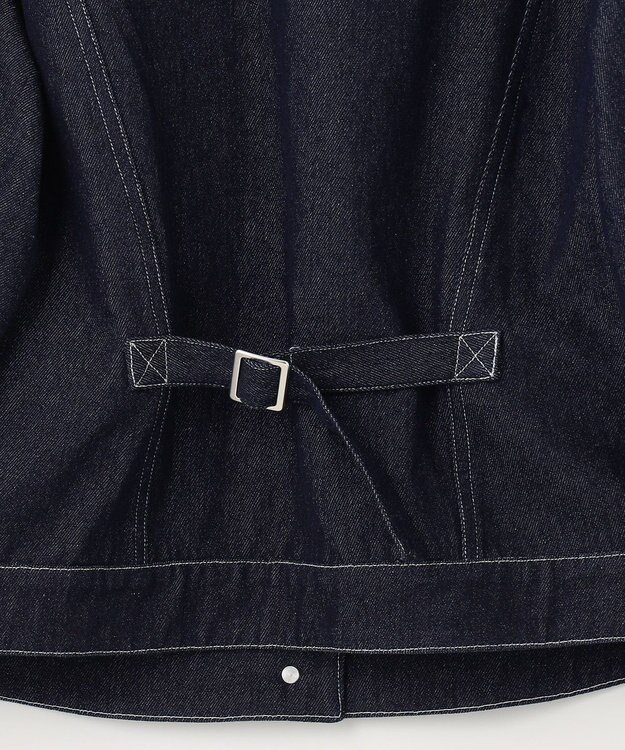 Feroux 【洗える】デニム ジャケット ネイビー系