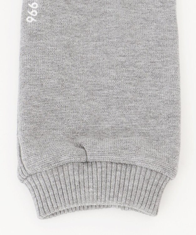 23区GOLF 防風機能付きの裏地で足元あたたか【WOMEN】ニット レッグウォーマー ライトグレー系