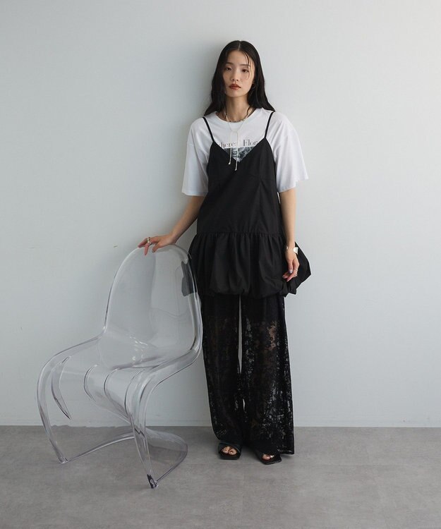 Green Parks フォトグラフィック半袖Ｔシャツ Brown