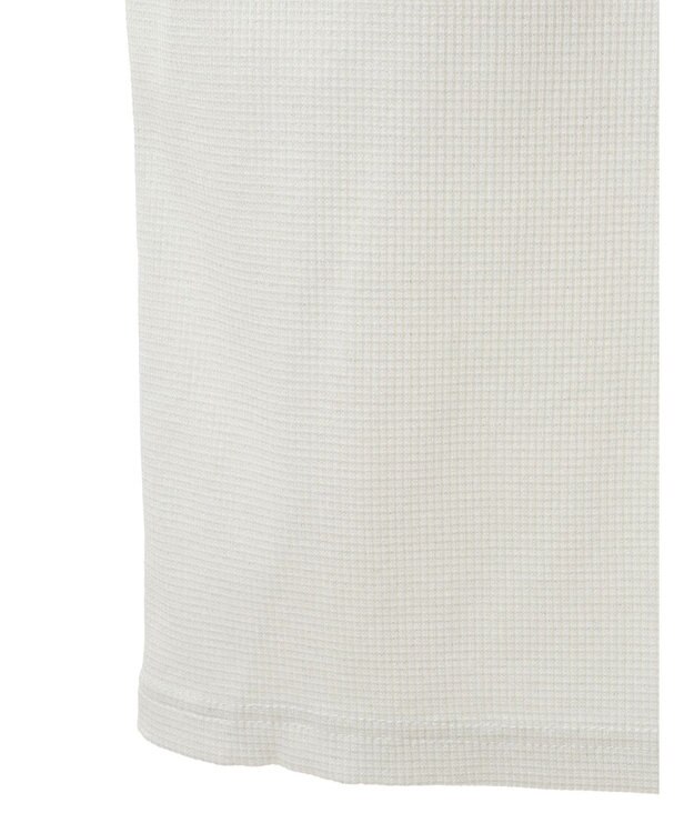 Green Parks カップ付きアシンメトリーラメタンクトップ Off White