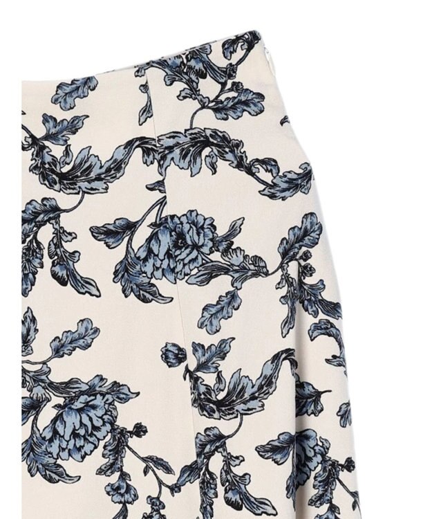 earth music&ecology バックレースアップスカート Ecru