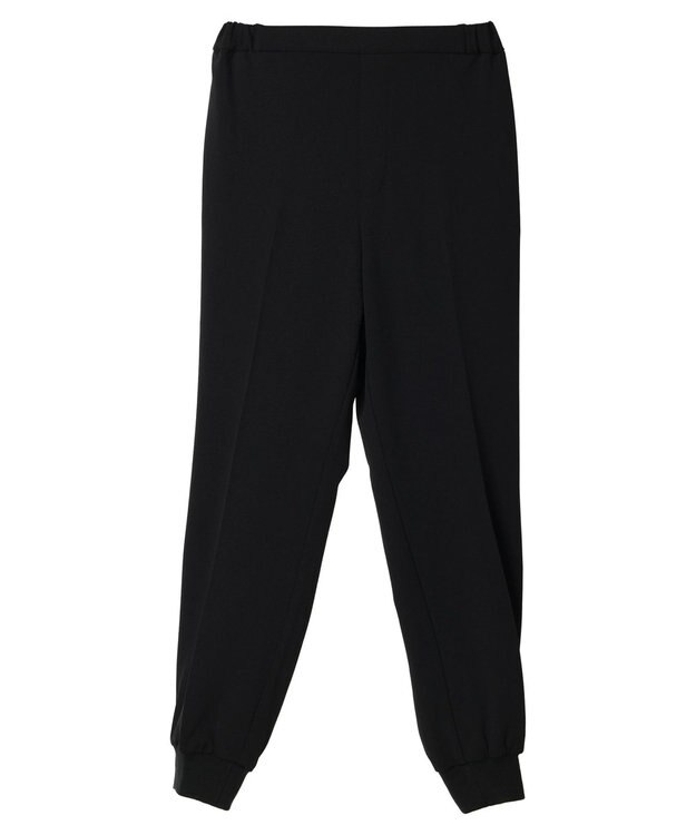 AMERICAN HOLIC イージーケア＋接触冷感リブジョグパンツ Black