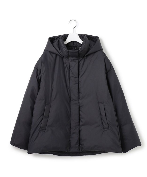 23区 S 【先行予約/WEB&一部店舗限定】ステッチレス フーデット ダウン ブラック系