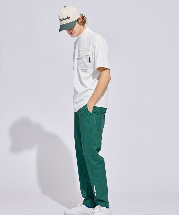 PW CIRCULUS 【UNISEX】３D刺繍ロゴキャップ ゴルフ グリーン系