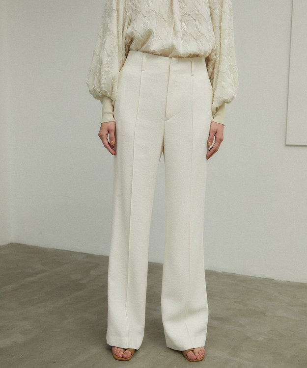 BEIGE， BLAISE / ストレートパンツ Ecru