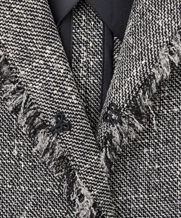 TOCCA 【消臭・洗える】SPARKLY THINGS ツイードジャケット ブラック×オフ系5