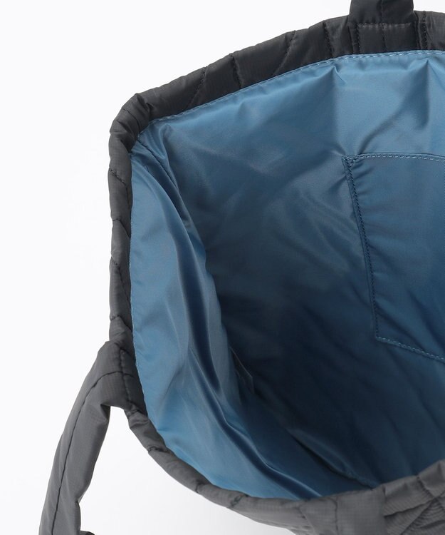 Y'SACCS コンビライニングキルトトート ブラック