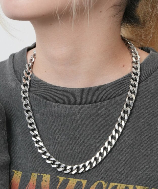 WEGO Mステンレスヘビーチェーンネックレス 柄1