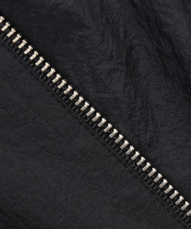 uncrave シアープルーフナイロン スタンドネックブルゾン ブラック