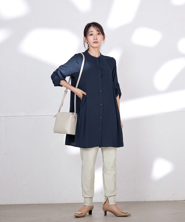 Tiaclasse L 【日本製・洗える】ロイカジョガーパンツ ベージュ