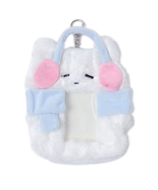 WEGO ふわふわぬいカードホルダーキーホルダーB 柄5