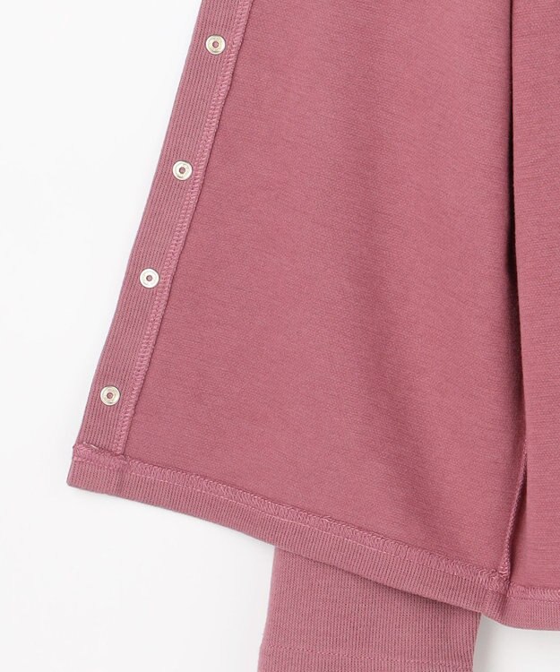 ANY KIDS まいにちスナップカーディガン ピンク