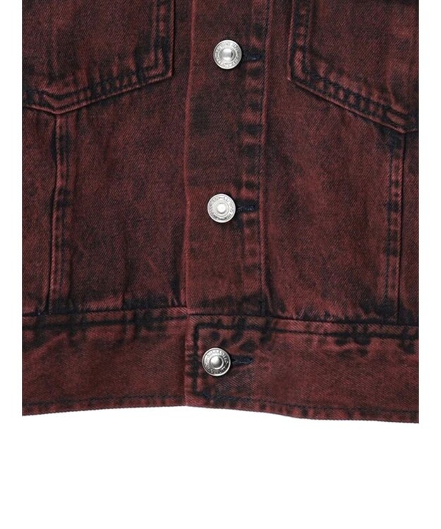 Green Parks ・ＳＵＧＡＲ　ＳＰＯＯＮ　カラーデニムＧジャン Red